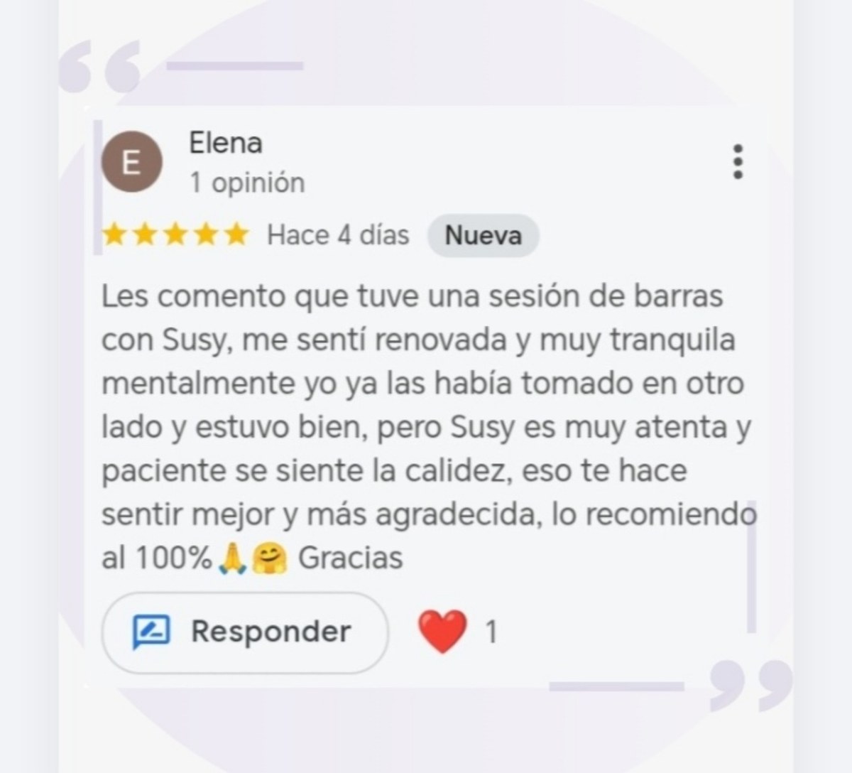 Testimonio de Elena